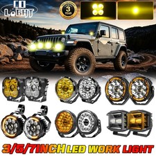 3 4 5 6 7led Driving Work Laser Light Spot Flood Pod Offroad Truck Fog 12v 3 4 5 6 7led Driving Work Laser Light Spot Flood Pod Offroad Truck Fog 12v