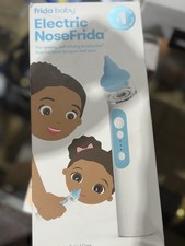 Frida Baby Electric NoseFrida Nasal Aspirator SnotSucker w/ Case New Open Box