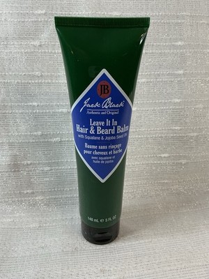 Jack Black Leave It In Hair & Beard Balm w/ Squalane & Jojoba Seed Oil 5 fl oz