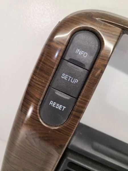 2002-2005 FORD EXPLORER Mountaineer RADIO DASH VENT TRIM BEZEL WOODGRAIN OEM - Image 2 of 4