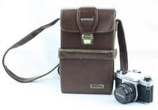 Pentax Camera Hard Brown Case fits Canon Nikon 
