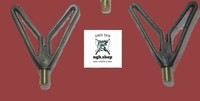 2 StüCk V Rutenhalter Rod Pod Rutenablage Rutenauflage RutenstäNder