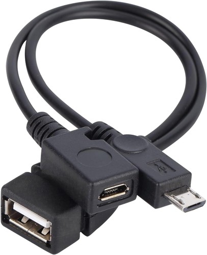 Confezione 2x Adattatore Cavo OTG per Firestick 4K Amazon TV Aggiungi Tastiera USB HDD ecc - Foto 6 di 15
