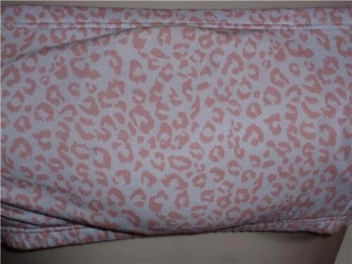 Nuevo con etiquetas Sujetador Bandeau de Algodón Sin Alambres Moda Formas Rosa y Blanco Manchado Talla Mediana Foto 2 de 3