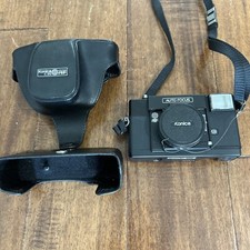 KONICA C35 AF Point  Shoot Film Camera w felt finish case