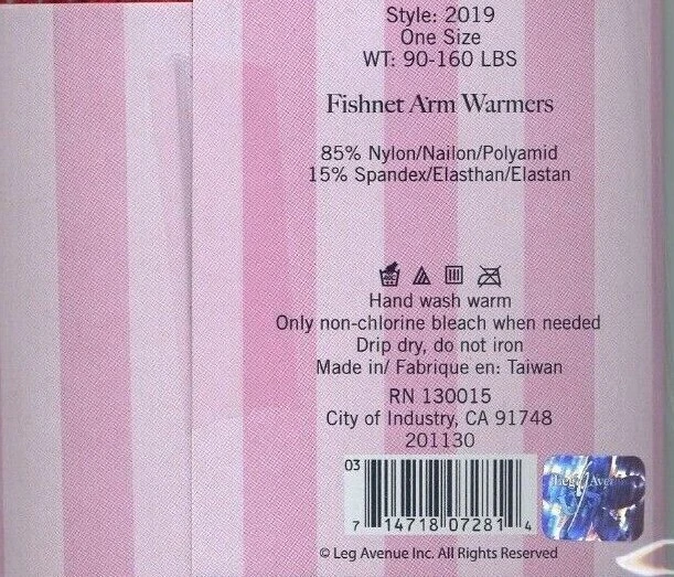 Guantes de longitud de ópera gótica calentadores de brazos de red para mujer elásticos pierna negra Avenue 2019 Foto 4 de 4