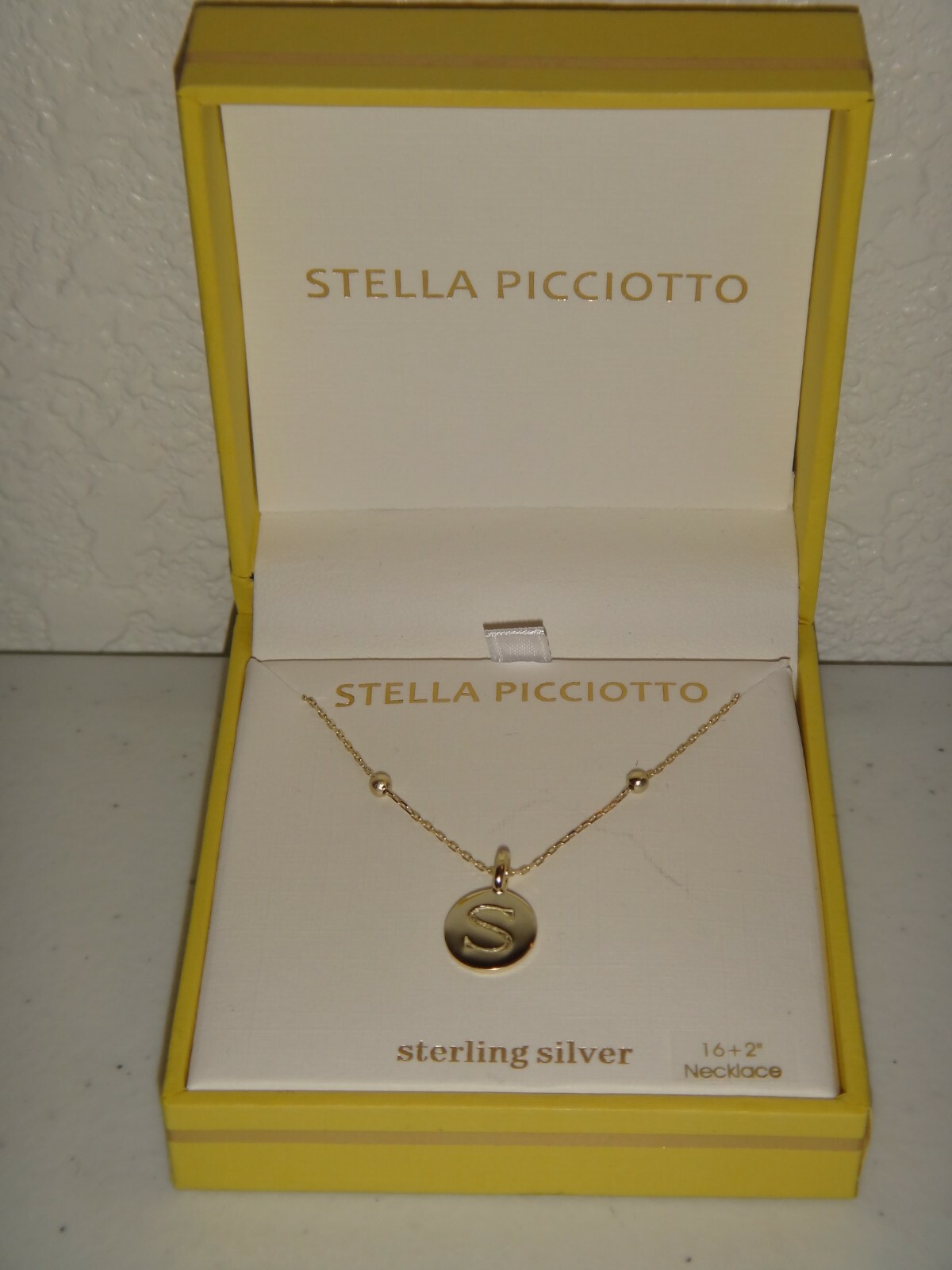 STELLA PICCIOTTO 925 Sterling Silver 