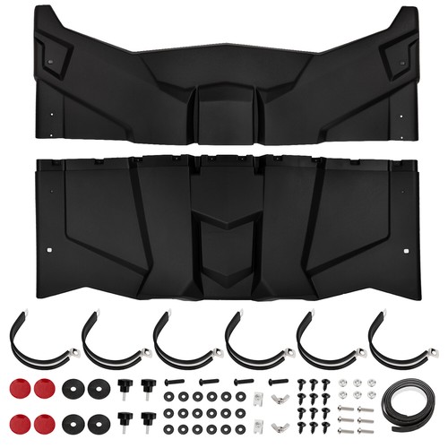 X3 Roof Hard Top Sun Visor For 2017-2024 Can Am Maverick X3 Replace # 715002902 - Picture 9 of 12
