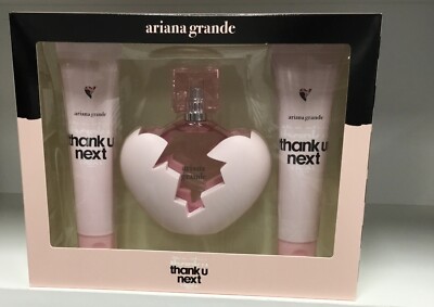 THANK U NEXT by Ariana Grande | Women's 3 Pcs Gift Set 3.4 Oz. EDP