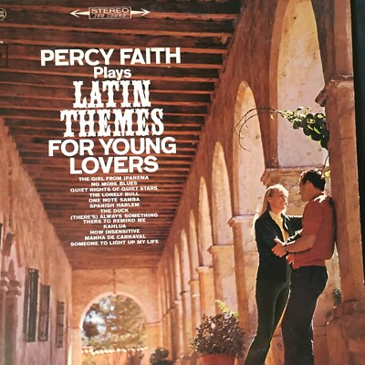 Latin Themes for Young Lovers Percy Faith CS 9079 VG++ Album Record PET RESCUE