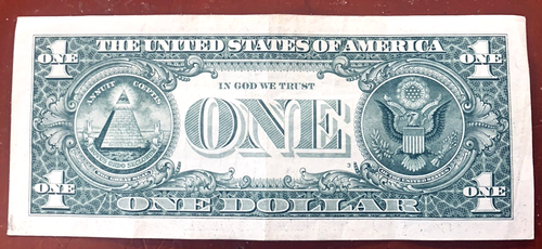1932 Birth Year Note One Dollar Bill Fancy Serial Number A6802 1932A - Picture 3 of 3