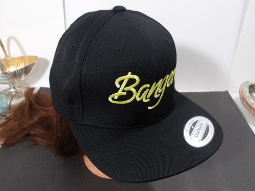 Baseball Hat MILEY CYRUS BANGERZ BLACK CONCERT TOUR MERCH SNAPBACK New W/Tags - Picture 7 of 11
