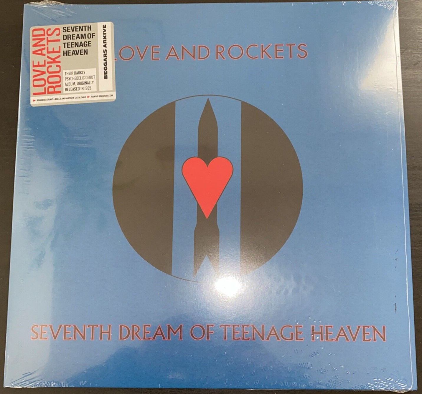 LOVE AND ROCKETS SEVENTH DREAM OF TEENAGE HEAVEN VINYL LP GATEFOLD SEALED MINT