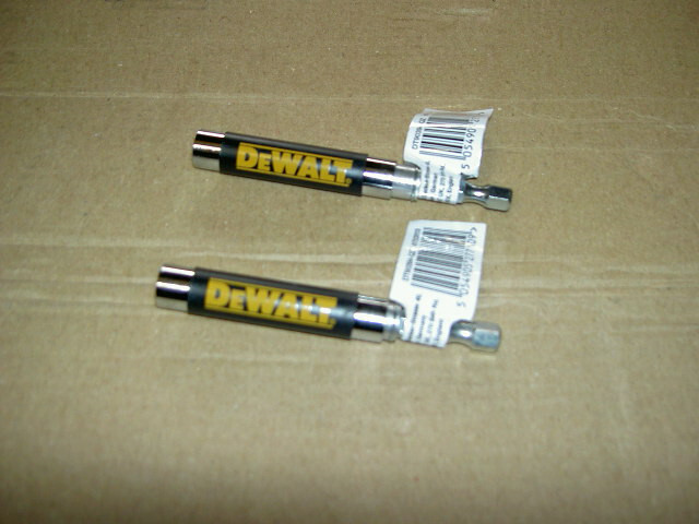 Dewalt DT7701 80mm Retracting Magnetic Screwdriver Bit Holder Finger Saver x 2