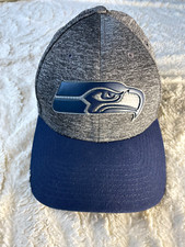 Seattle Seahawks 39Thirty New Era NFL Grey Cap Medium / Large VGC