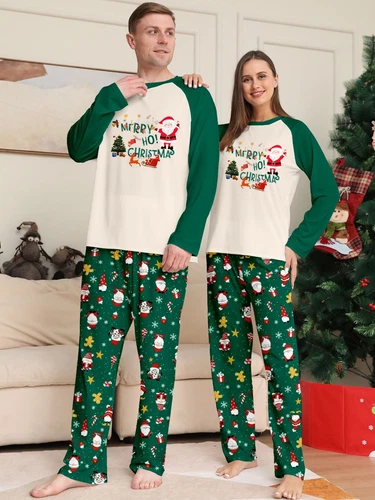 Family Matching Christmas Pyjamas Adult Kids Xmas Nightwear Pajamas Pjs Set - Picture 3 of 7