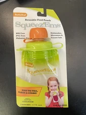 12 PACK OF 2  food Drink pouches BPA FREE PVC FREE PHTHALATE FREE 4.2 OZ EACH