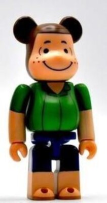 Medicom Toy Be@rbrick 100% Bearbrick. Peppermint Patty (Peanuts)