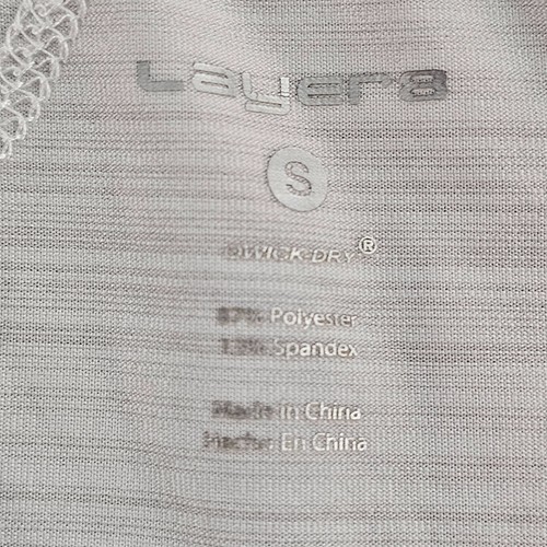 Layer 8 Qwick-Dry White Short Sleeve Performance T-Shirt Women's S - Picture 4 of 7
