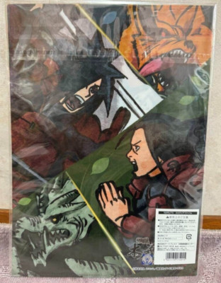 Japanese anime NARUTO A4 Clear File Madara Uchiha