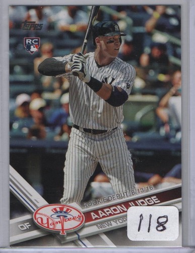 2017 Topps Update Aaron Judge (RC) #US99 - Picture 2 of 8