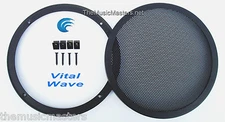 1X 8" inch Sub Woofer "Clipless" Fine Mesh GRILL Speaker Protective Cover VWLTW