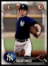 2016 Bowman Draft Picks & Prospects Nolan Martinez New York Yankees #BD-106