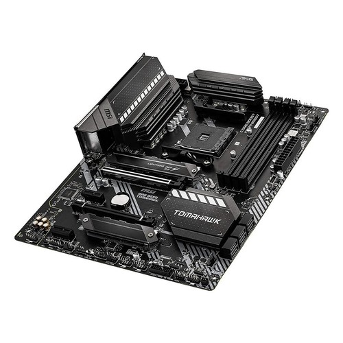 For MSI MAG B550 TOMAHAWK motherboard B550 AM4 4*DDR4 128G HDMI+DP ATX Tested ok - Picture 3 of 4
