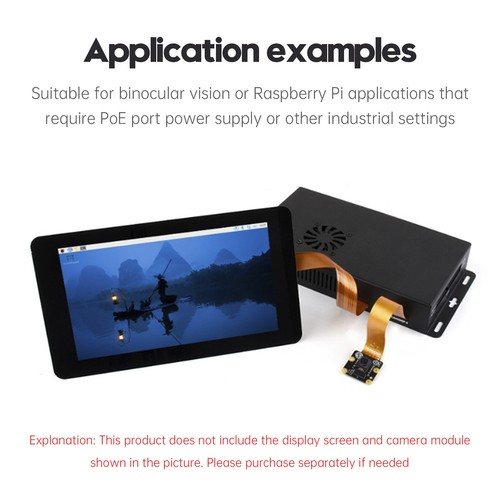 Raspberry Pi CM5 IO Expansion Board Enclosure Metal Heat Dissipation EnclosureU1 - Afbeelding 6 van 15