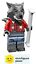 thumbnail 1  - Lego 71010 Collectible Minifigure Series Monster 14: No 1 - Wolf Guy - SEALED