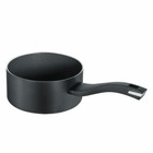 Berndes b.green Recycling-Stieltopf, Kochtopf, Topf, Aluminium, Schwarz, 16 cm