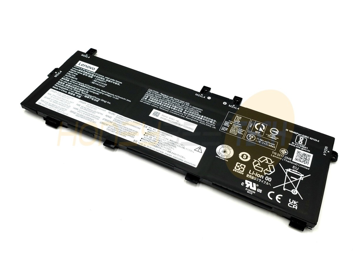 GENUINE LENOVO THINKPAD X13 YOGA G3 3CELL 52.8WHR BATTERY L20M3P71