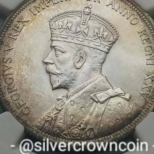 Canada 1 Dollar 1935. NGC MS65. KM#30. .800 Silver First 1$ coin. 1 Yr Is BU UNC