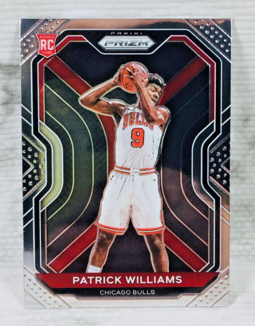 2020-21 PANINI PRIZM BASKETBALL #288 PATRICK WILLIAMS RC ROOKIE CARD (BULLS) (B)