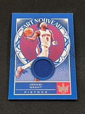 2021-22 Panini Court Kings Basketball Jerami Grant Art Nouveau Game Used #AN-JGR