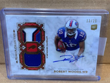 2013 Robert Woods 4 Color RC AUTO Patch Topps Museum Collection #D to 25!
