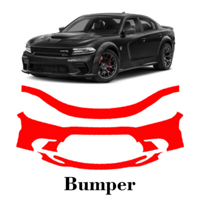 bumper PreCut PPF Paint Protection Film For Dodge Charger SRT Hellcat 2015-2020