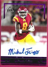 2021 Leaf Memories College Football MICHAEL TRIGG Rookie ARC Autograph 18/30