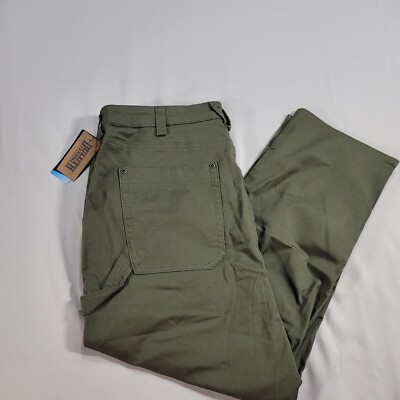 New Duluth Trading Womens Fire Hose Pants CoolMax Slim Leg