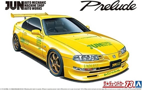 Aoshima 1/24 Scale Model Car Kit Jun Auto Honda Prelude BB1 ’91 - Picture 4 of 20
