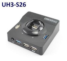 USB 3.0 Combo-Port Hub w/ Fast Charging Port for iPad/ iPod/ iPhone/ Tablet PC..