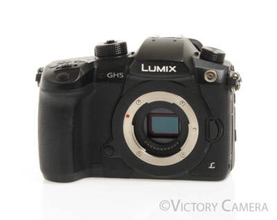 Panasonic Lumix GH5 4K Mirrorless Camera Body w/ Bats [EXC+]