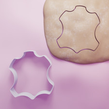 Cortador de galletas símbolo de cuero