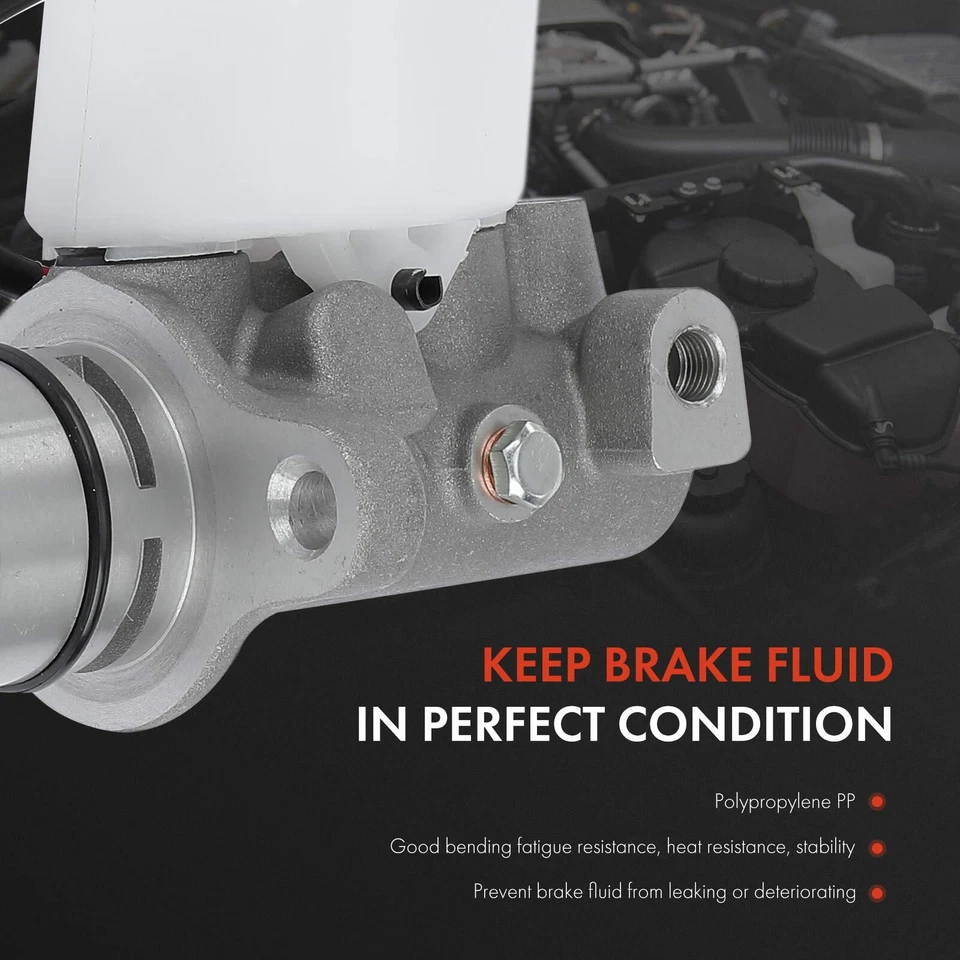 Cilindro maestro de freno con depósito para Chevrolet Tracker Suzuki Vitara 1999-2004 Foto 3 de 4