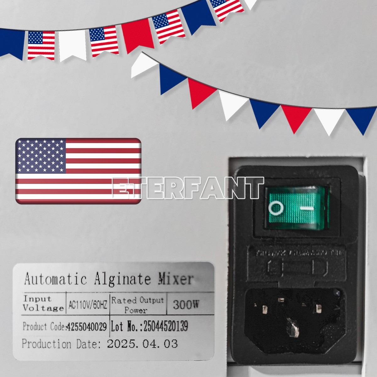 Dental Fully Automatic Alginate Mixer Material Blender Mixing