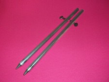  2 LOCKING RODS/PINS ACCORDION HURRICANE STORM SHUTTERS 12'' 1/2'' DIAMETER