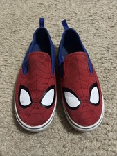 Marvel Spider-Man Kids Slip-On Shoes Size 9 Red Blue Black Target
