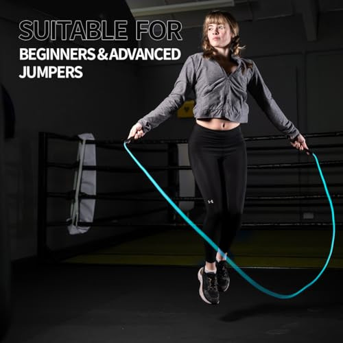 Hererope 6MM PVC Jump Rope for Men & Women Fitness, Speed, Tricks ...