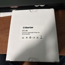 Clear-Com CC-28-X4 Single Ear Headset with XLR 4-Pin Female Connector
