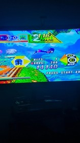 Sega Saturn Console, Nights & Christmas Nights 3d Controller & Action Replay 4mb
